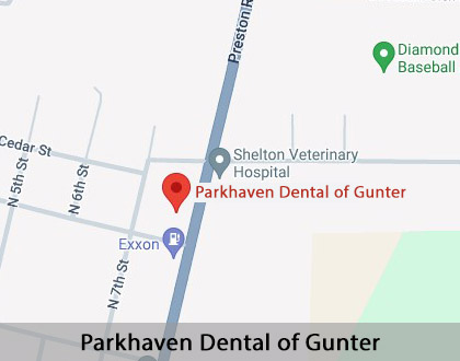 Map image for Dental Implant Surgery in Gunter, TX